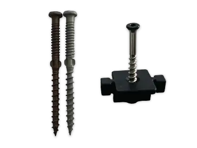 Venture Decking Fasteners: screws and hidden fasteners